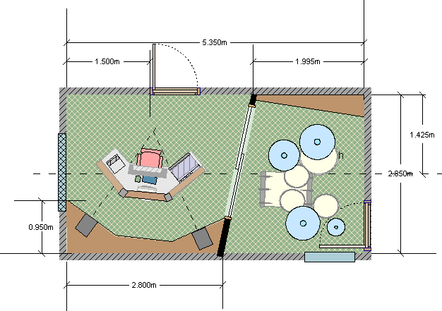 small recording studio design Modern Decorating Ideas